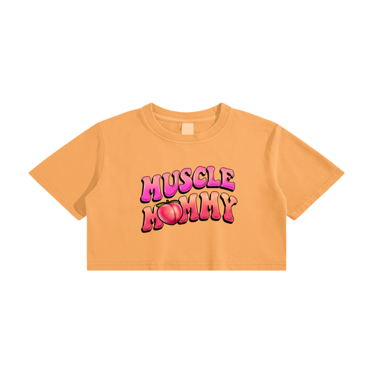 Muscle Mommy Crop Top - 220 GSM