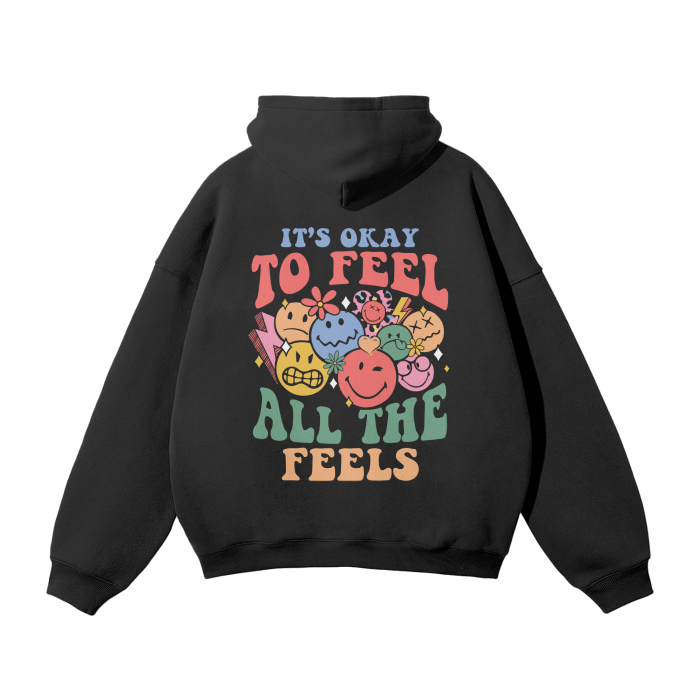 Its Okay To Feel: Classic Edition Hoodie