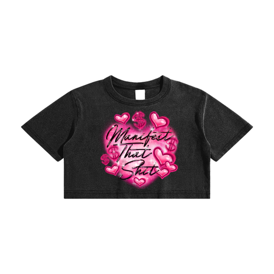 Manifest Destiny Crop Top T-Shirt