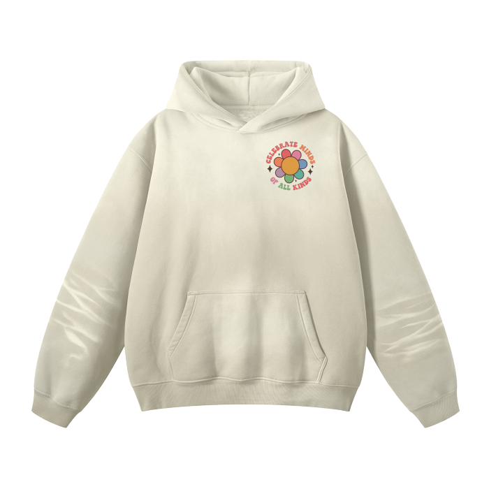 Celebrate Minds of All Kinds Streetwear Fleece Edition Hoodie